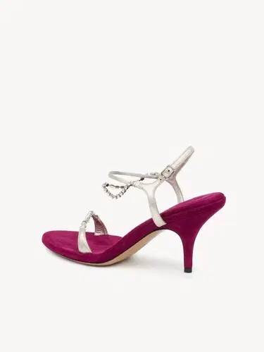 Chloé Zia heeled sandal | Thumbnail 4 Chloé Zia heeled sandal | Thumbnail 4