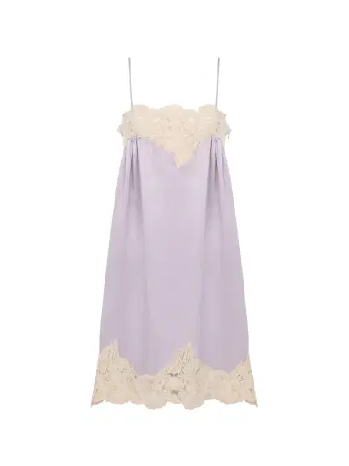 Chloé Thin-strap mini dress in washed silk satin | Thumbnail 6 Chloé Thin-strap mini dress in washed silk satin | Thumbnail 6