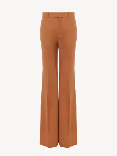 Chloé High-rise flared pants in wool gabardine | Thumbnail 6 Chloé High-rise flared pants in wool gabardine | Thumbnail 6