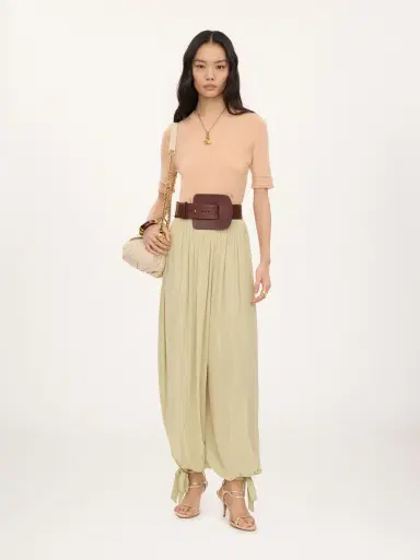 Chloé Short-sleeve sweater in a wool knit | Thumbnail 2 Chloé Short-sleeve sweater in a wool knit | Thumbnail 2