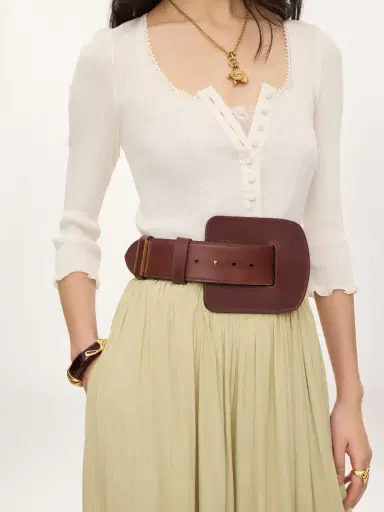 Chloé The Chloé Max belt | Thumbnail 3 Chloé The Chloé Max belt | Thumbnail 3