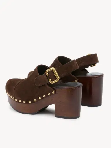 Chloé Jeannette wedge clog | Thumbnail 6 Chloé Jeannette wedge clog | Thumbnail 6