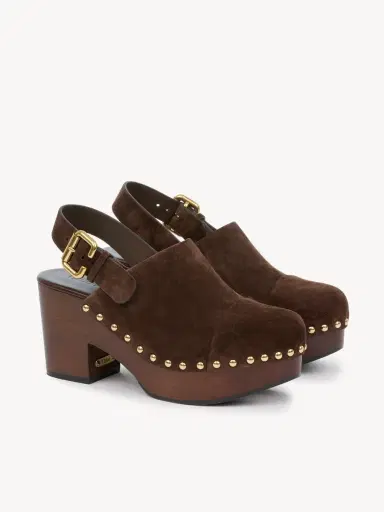 Chloé Jeannette wedge clog | Thumbnail 3 Chloé Jeannette wedge clog | Thumbnail 3