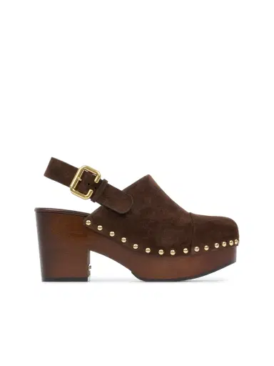 Chloé Jeannette wedge clog | Thumbnail 1 Chloé Jeannette wedge clog | Thumbnail 1