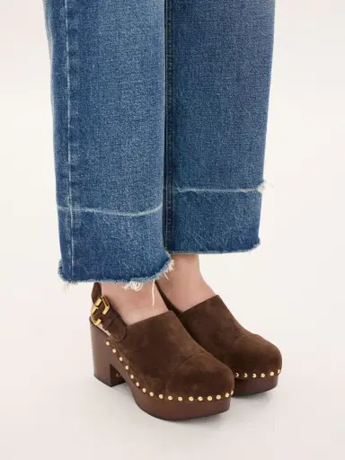 Chloé Jeannette wedge clog | Thumbnail 2 Chloé Jeannette wedge clog | Thumbnail 2