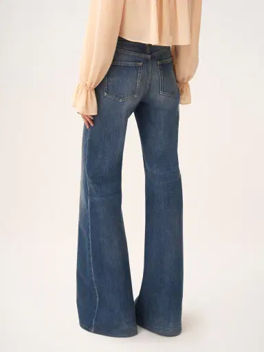 Chloé High-rise flare jeans in denim | Thumbnail 4 Chloé High-rise flare jeans in denim | Thumbnail 4