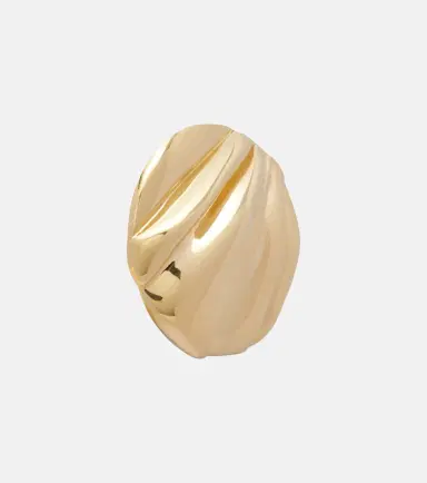 Chloé Chloé Pleats clip-on earrings | Thumbnail 2 Chloé Chloé Pleats clip-on earrings | Thumbnail 2