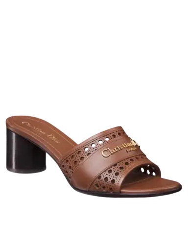 Dior D-Lane Heeled Slide | Thumbnail 1 Dior D-Lane Heeled Slide | Thumbnail 1