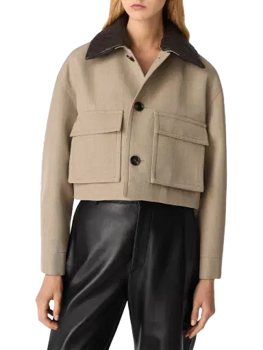 Bottega Veneta Wool Twill Blouson | Thumbnail 1 Bottega Veneta Wool Twill Blouson | Thumbnail 1