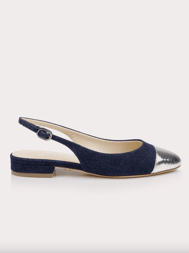 Dee Ocleppo Mumbai Slingback Cap Toe Flat (In Store) | Thumbnail 2 Dee Ocleppo Mumbai Slingback Cap Toe Flat (In Store) | Thumbnail 2