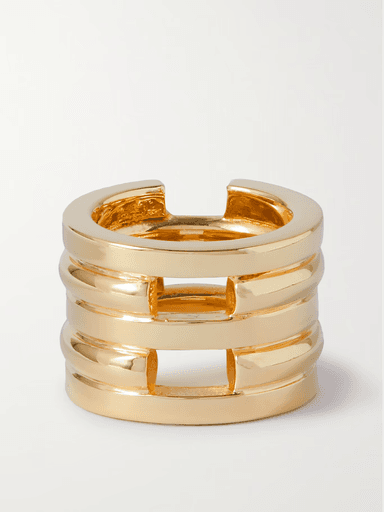Jennifer Fisher Multi Stack gold-tone ring (In-Store) | Thumbnail 1 Jennifer Fisher Multi Stack gold-tone ring (In-Store) | Thumbnail 1