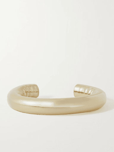 Jennifer Fisher Hollow Tube gold-plated cuff (In-Store) | Thumbnail 1 Jennifer Fisher Hollow Tube gold-plated cuff (In-Store) | Thumbnail 1