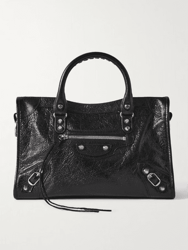 Balenciaga Le City small textured-leather tote (In-Store) | Thumbnail 1 Balenciaga Le City small textured-leather tote (In-Store) | Thumbnail 1