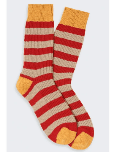 Guest In Residence The Soft Socks Striped (In Store) | Thumbnail 1 Guest In Residence The Soft Socks Striped (In Store) | Thumbnail 1