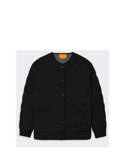 Guest In Residence Quilted Liner Jacket In Cashmere Blend (In Store) | Thumbnail 1 Guest In Residence Quilted Liner Jacket In Cashmere Blend (In Store) | Thumbnail 1