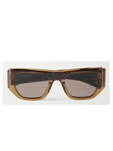Saint Laurent D-frame tortoiseshell acetate sunglasses (In Store) | Thumbnail 1 Saint Laurent D-frame tortoiseshell acetate sunglasses (In Store) | Thumbnail 1