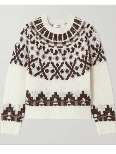 Frame Fair Isle alpaca-blend sweater (In Store) | Thumbnail 1 Frame Fair Isle alpaca-blend sweater (In Store) | Thumbnail 1