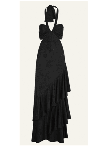 Johanna Ortiz Balladist Maxi Dress in Black (In Store) | Thumbnail 1 Johanna Ortiz Balladist Maxi Dress in Black (In Store) | Thumbnail 1