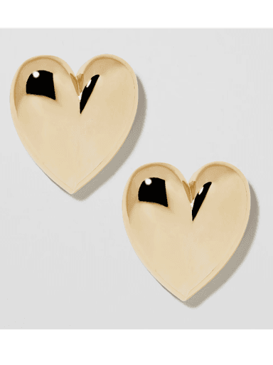 Jennifer Fisher Gold. Puffy Heart Earrings (In Store) | Thumbnail 1 Jennifer Fisher Gold. Puffy Heart Earrings (In Store) | Thumbnail 1