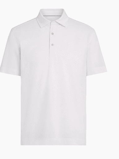 Zegna Cotton and Silk Polo Shirt | Thumbnail 1 Zegna Cotton and Silk Polo Shirt | Thumbnail 1
