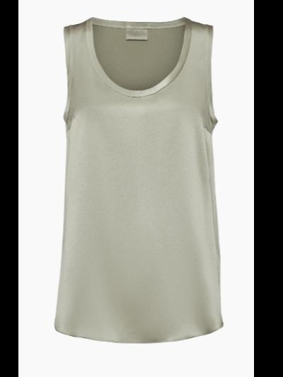 Stretch Silk Satin Reversible Top Stretch Silk Satin Reversible Top