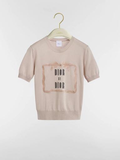 Dior Book Cover Short-Sleeved Sweater | Thumbnail 1 Dior Book Cover Short-Sleeved Sweater | Thumbnail 1