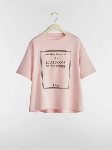 Dior Book Cover Oversized Cropped T-Shirt | Thumbnail 1 Dior Book Cover Oversized Cropped T-Shirt | Thumbnail 1