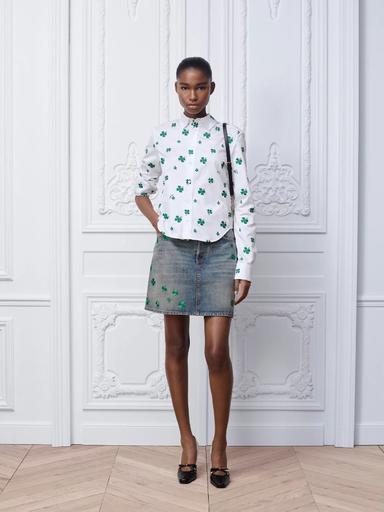 Dior Embroidered Miniskirt | Thumbnail 2 Dior Embroidered Miniskirt | Thumbnail 2