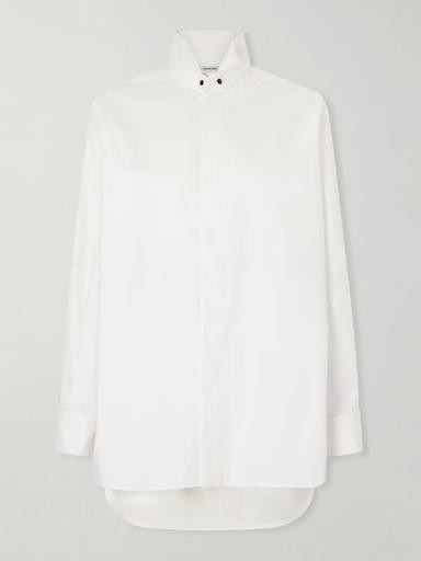Phoebe Philo High-neck tuxedo shirt | Thumbnail 1 Phoebe Philo High-neck tuxedo shirt | Thumbnail 1