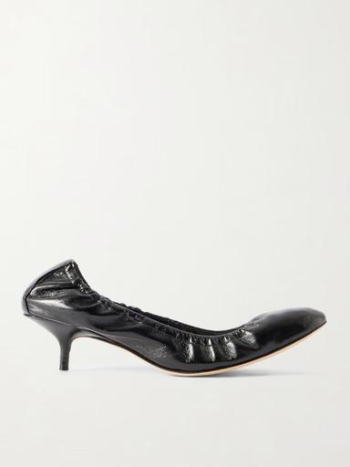 Phoebe Philo Low Pucker pumps in leather | Thumbnail 1 Phoebe Philo Low Pucker pumps in leather | Thumbnail 1