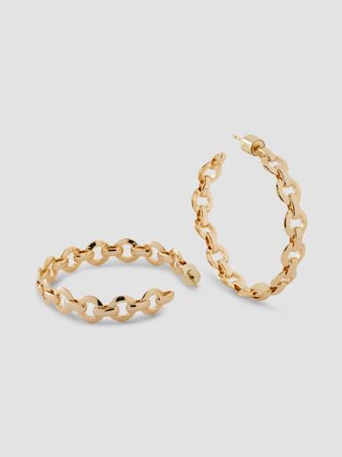 Jennifer Fisher 1.5" KDH Baby Hoops | Thumbnail 1 Jennifer Fisher 1.5" KDH Baby Hoops | Thumbnail 1