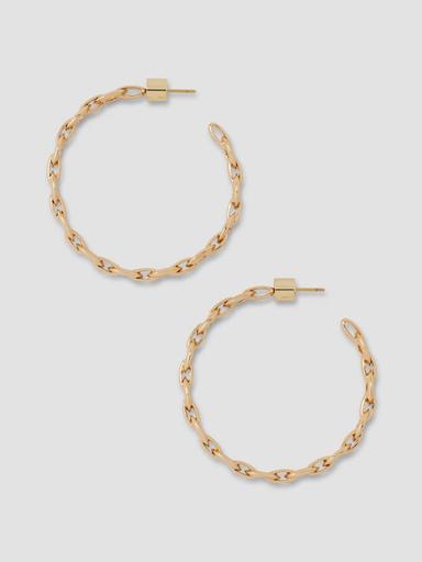 Jennifer Fisher 1.5" KDH Baby Hoops | Thumbnail 3 Jennifer Fisher 1.5" KDH Baby Hoops | Thumbnail 3