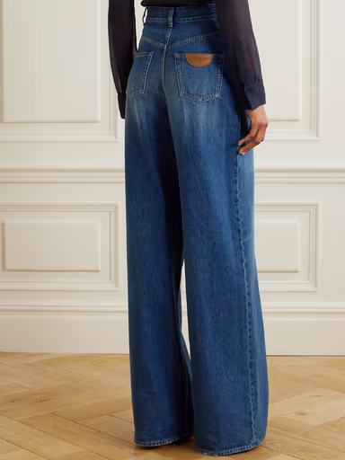 Chloé High-Rise Wide-Leg Jeans (In Store) | Thumbnail 3 Chloé High-Rise Wide-Leg Jeans (In Store) | Thumbnail 3