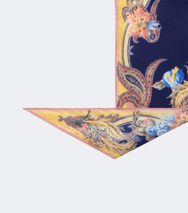Etro Printed silk twill scarf | Thumbnail 2 Etro Printed silk twill scarf | Thumbnail 2