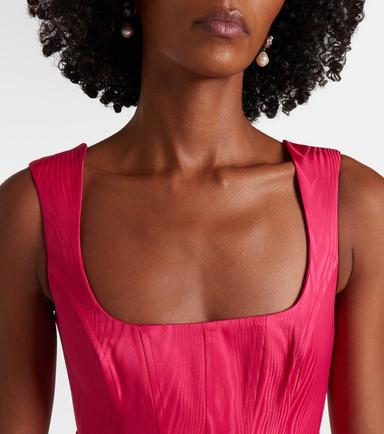 Rebecca Vallance Rosalia taffetta bustier gown | Thumbnail 3 Rebecca Vallance Rosalia taffetta bustier gown | Thumbnail 3