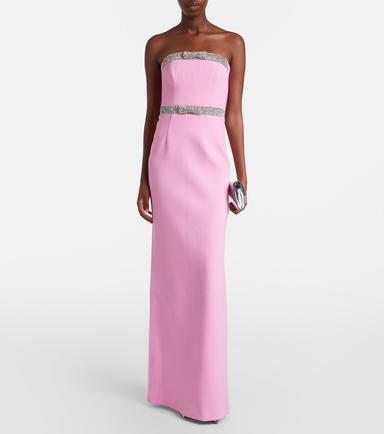 Rebecca Vallance Precious embellished crêpe corset gown | Thumbnail 3 Rebecca Vallance Precious embellished crêpe corset gown | Thumbnail 3