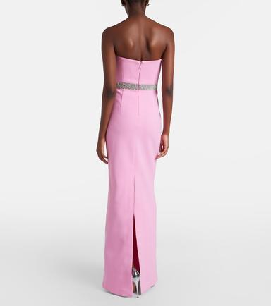 Rebecca Vallance Precious embellished crêpe corset gown | Thumbnail 2 Rebecca Vallance Precious embellished crêpe corset gown | Thumbnail 2