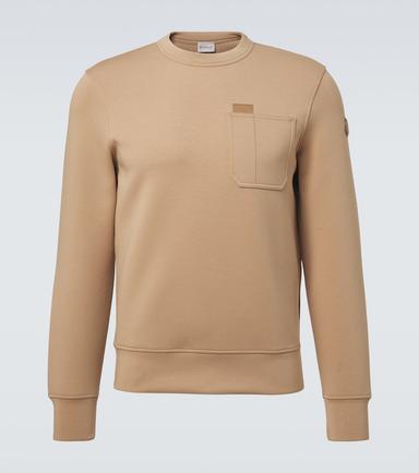 Moncler Cotton-blend sweatshirt | Thumbnail 1 Moncler Cotton-blend sweatshirt | Thumbnail 1