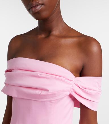 Rebecca Vallance Dianthe off-shoulder bustier gown | Thumbnail 2 Rebecca Vallance Dianthe off-shoulder bustier gown | Thumbnail 2