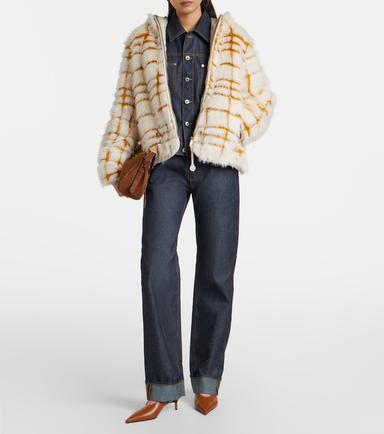 Moncler Pluvier checked jacket | Thumbnail 7 Moncler Pluvier checked jacket | Thumbnail 7