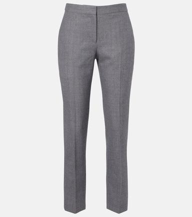 McQueen Wool slim pants | Thumbnail 1 McQueen Wool slim pants | Thumbnail 1