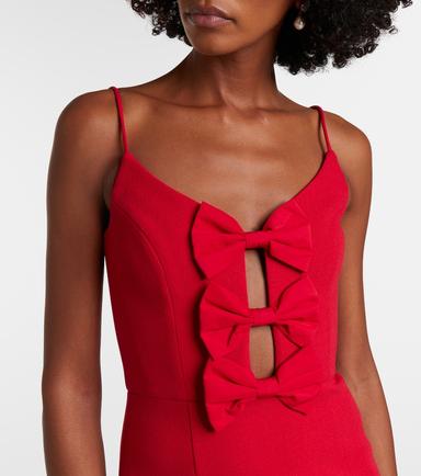 Rebecca Vallance Precious bow-detail crêpe bustier gown | Thumbnail 6 Rebecca Vallance Precious bow-detail crêpe bustier gown | Thumbnail 6