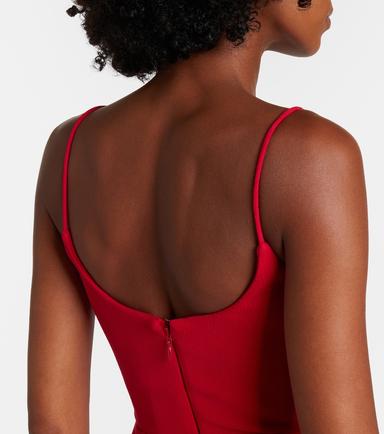 Rebecca Vallance Precious bow-detail crêpe bustier gown | Thumbnail 5 Rebecca Vallance Precious bow-detail crêpe bustier gown | Thumbnail 5