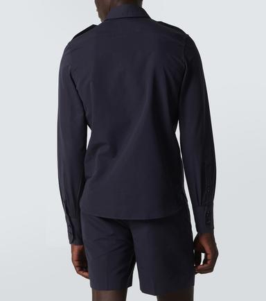 Tom Ford Cotton and silk poplin shirt | Thumbnail 5 Tom Ford Cotton and silk poplin shirt | Thumbnail 5