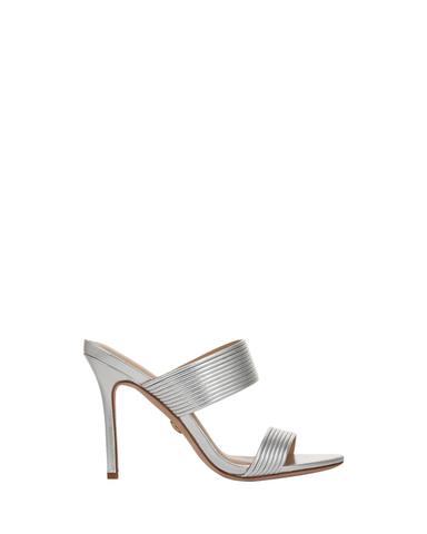 Veronica Beard Asha Metallic Dual-Band Slide Sandals | Thumbnail 2 Veronica Beard Asha Metallic Dual-Band Slide Sandals | Thumbnail 2