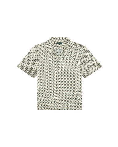 Frescobol Carioca Men's Silk Lotus-Print Camp Shirt | Thumbnail 2 Frescobol Carioca Men's Silk Lotus-Print Camp Shirt | Thumbnail 2