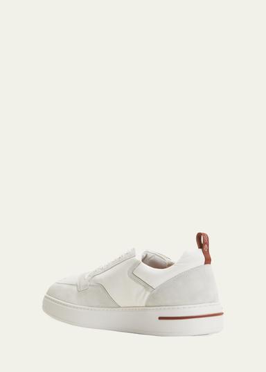 Loro Piana Men's Newport Walk Water-Repellent Sneakers | Thumbnail 2 Loro Piana Men's Newport Walk Water-Repellent Sneakers | Thumbnail 2