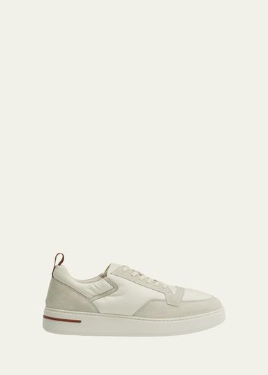 Loro Piana Men's Newport Walk Water-Repellent Sneakers | Thumbnail 1 Loro Piana Men's Newport Walk Water-Repellent Sneakers | Thumbnail 1