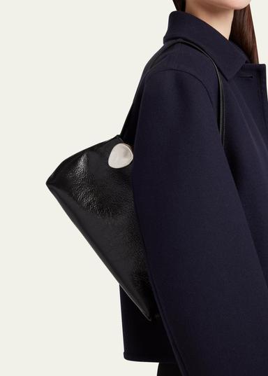 Jil Sander Jewel Calfskin Leather Shoulder Bag | Thumbnail 2 Jil Sander Jewel Calfskin Leather Shoulder Bag | Thumbnail 2