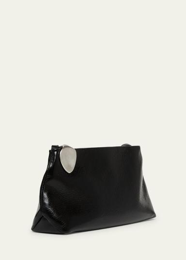 Jil Sander Jewel Calfskin Leather Shoulder Bag | Thumbnail 3 Jil Sander Jewel Calfskin Leather Shoulder Bag | Thumbnail 3